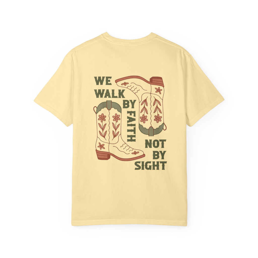 We Walk By Faith Tee