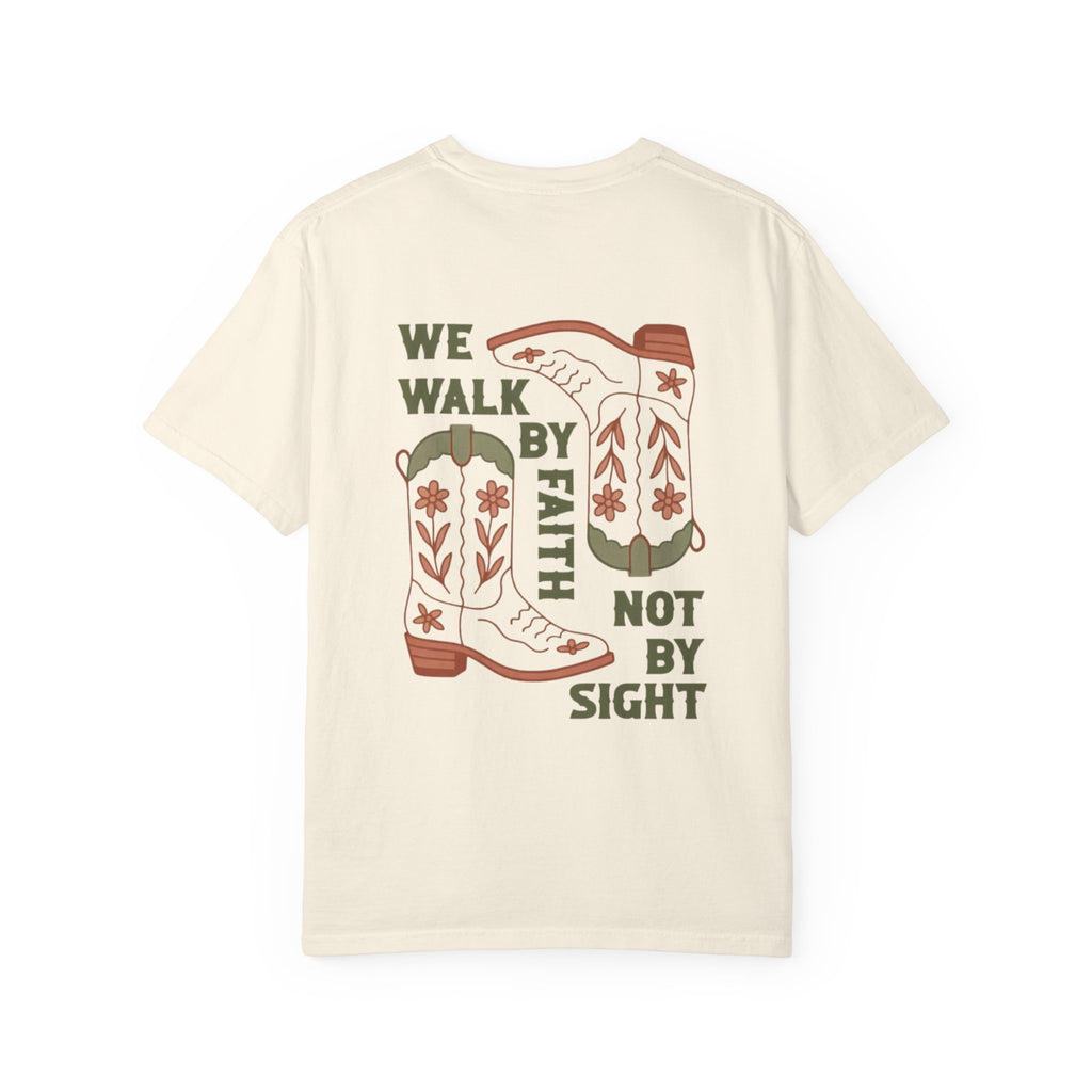 We Walk By Faith Tee